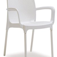Столове имитация на ратан от полипропилен в бял,бежев,кафяв,черен цвят, снимка 11 - Столове - 43936396