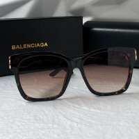 Balenciaga дамски слънчеви очила котка котешки очи 2 цвята, снимка 8 - Слънчеви и диоптрични очила - 40789932