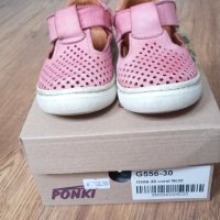 Бебешки обувки на дупки PONKI Coral - номер 20, снимка 1 - Бебешки обувки - 43128201