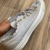 Оригинални шикозни кожени спортни кецове Converse! 40 н, снимка 6 - Кецове - 43047954