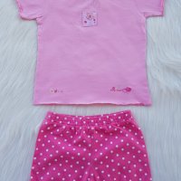 Къси панталони F&F и тениска 9-12 месеца, снимка 4 - Комплекти за бебе - 32991500
