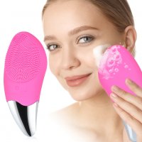 Масажна Четка за Почистване на Лице Sonic facial brush, снимка 1 - Козметика за лице - 35559417