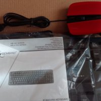 клавиатура и мишка, комплект, с кабел USB, GENBIRD, снимка 5 - Клавиатури и мишки - 43194780