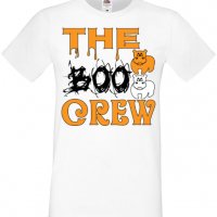 Мъжка тениска The Boo Crew 2,Halloween,Хелоуин,Празник,Забавление,Изненада,Обичаи,, снимка 1 - Тениски - 38131904