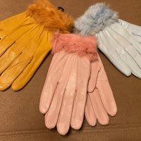 Дамски ръкавици от естествена кожа, снимка 5 - Ръкавици - 38279451