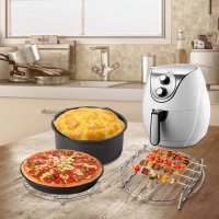 Нови Универсален Комплект аксесоари 11 части за въздушен фритюрник air fryer от вносител., снимка 1 - Фритюрници - 39846313