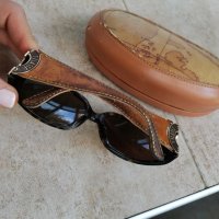 Оригинални винтиж слънчеви очила Alvero marini с кожени рамки, снимка 8 - Слънчеви и диоптрични очила - 33615536
