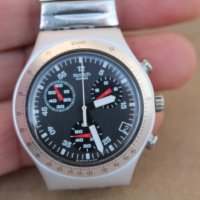 Швейцарски часовник ''Swatch'' хронограф, снимка 1 - Мъжки - 43973881