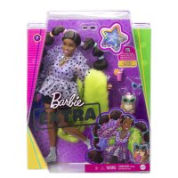 BARBIE EXTRA Кукла с дълги опашки и ластици за коса GXF10, снимка 2 - Кукли - 43251520