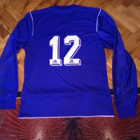 Футболна тениска Адидас №12 дълъг ръкав размер Л, снимка 6 - Футбол - 28016529