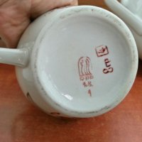 руски  порцелан чайник  захарница латиера , снимка 10 - Антикварни и старинни предмети - 27021724
