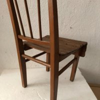 Малки дървени столчета, снимка 5 - Антикварни и старинни предмети - 43951068
