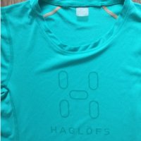  Haglofs INTENSE LOGO TEE WOMEN - страхотна дамска тениска, снимка 3 - Тениски - 32621486