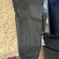 Черен панталон тип кожен, снимка 5 - Панталони - 37330228