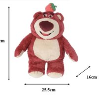 35cm!Плюшена играчка на Лотсо от Играта на Играчките (Toy Story, Lotso), снимка 2 - Плюшени играчки - 43034056