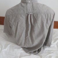Мъжки ризи с дълъг ръкав с лен H&M, снимка 7 - Ризи - 27444625