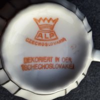 Порцеланова чашка за късо кафе ALP Чехословакия, снимка 3 - Антикварни и старинни предмети - 39379861