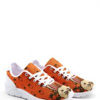 Дам.обувки/маратонки-"LARONNA"-№39-цвят-бяло+оранжево. Закупени от Германия., снимка 2 - Маратонки - 28246077