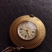 Механичен колекционерски часовник CHAIKA 17 JEWELS USSR дебела позлата перфектно състояние 38016, снимка 7 - Антикварни и старинни предмети - 40757076