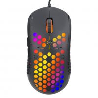 Мишка Геймърска Оптична USB Marvo Pro G961 Черна, 12000DPI 6Btns Gaming mouse, снимка 1 - Клавиатури и мишки - 33675564