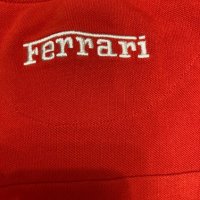 Страхотна оригинална тениска Ferrari, XXL, червен цвят , снимка 6 - Фен артикули - 43317845