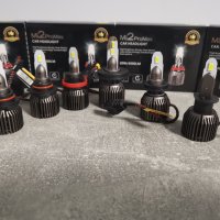 LED крушки за основни фарове  H1 Н4 Н7 Н11 НВ3 НВ4 Mi2ProMax LED 8000 lm, снимка 2 - Аксесоари и консумативи - 38267386
