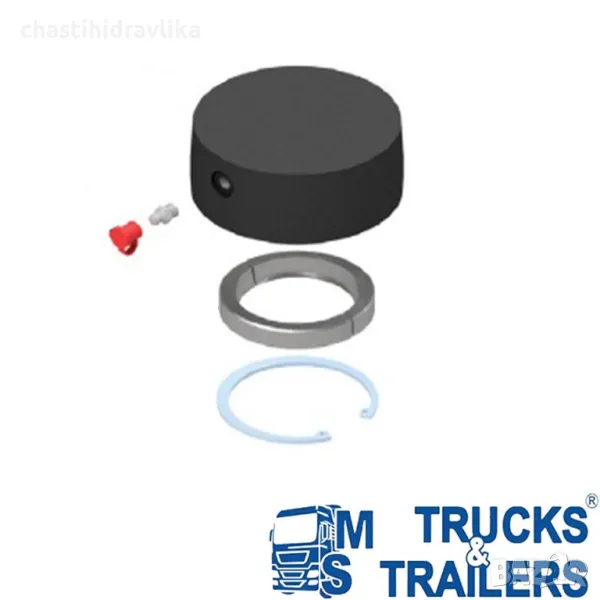 Горен комплект за хидравличен цилиндър HYVA UMB D65 01745102, снимка 1