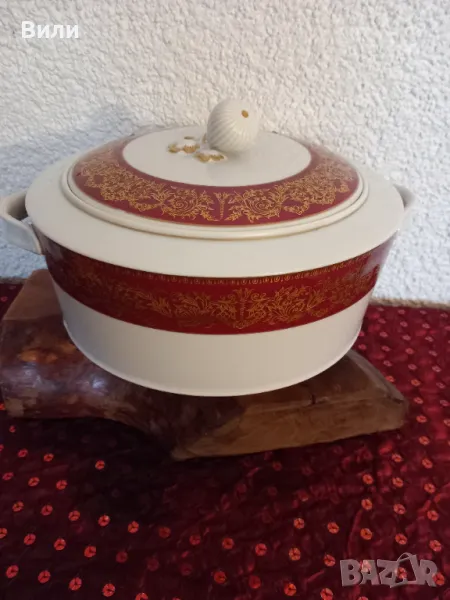 Порцеланов съд с капак Langethal, серия Chateau/замък, снимка 1