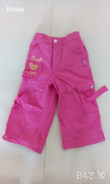 Детски панталон Barbie, цикламен, 2-3 години, височина до 98 см - само по телефон!, снимка 1