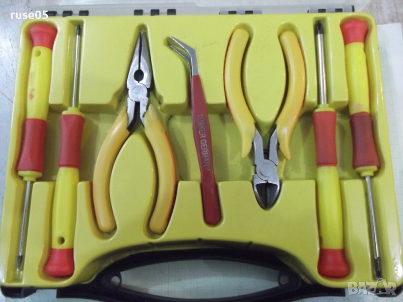 Комплект "TÜV - 7PCS ELECTRONIC TOOL KIT" инструменти, снимка 1