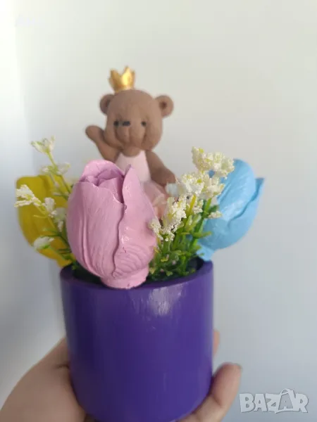 Гипсов букет , снимка 1