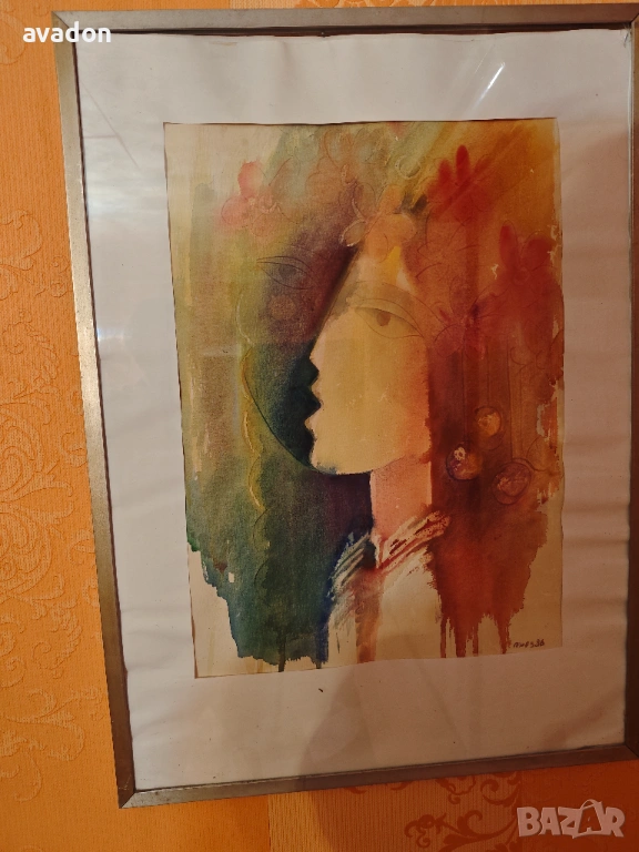 жена... с ДВЕ лица...ЖЕНА картина, снимка 1