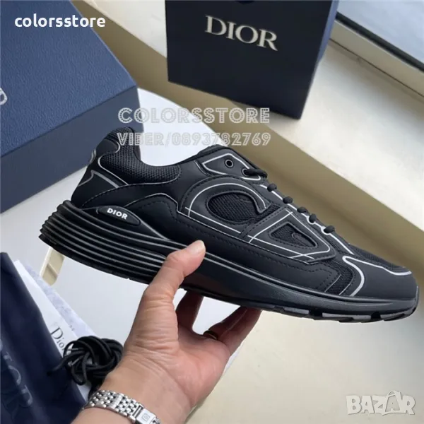 Мъжки черни маратонки Dior/BR106z, снимка 1