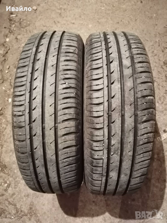 Продавам 2 броя летни гуми 185.65.15 на 1 сезон дот 2019 Контенетал , снимка 1