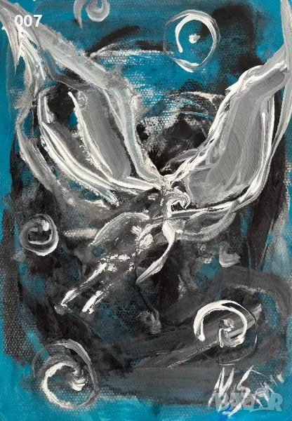 Абстрактна картина, снимка 1