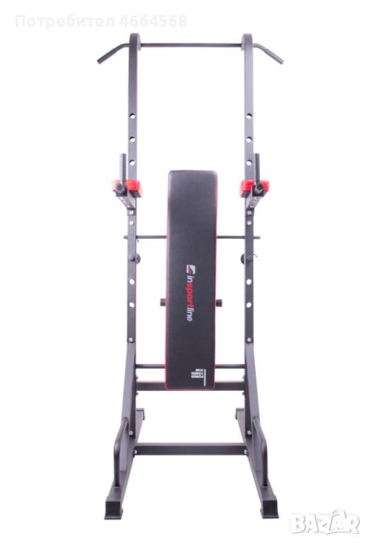 Мултифункционална стойка за набиране inSPORTline Power Tower X150, снимка 1