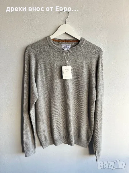 Pull & Bear S сива мъжка блуза, снимка 1