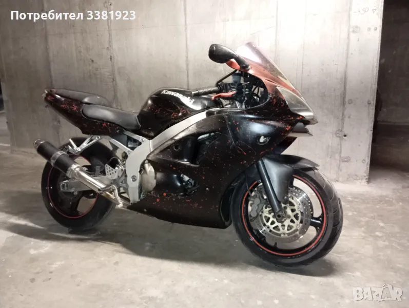 Kawasaki zx6r на Части, снимка 1