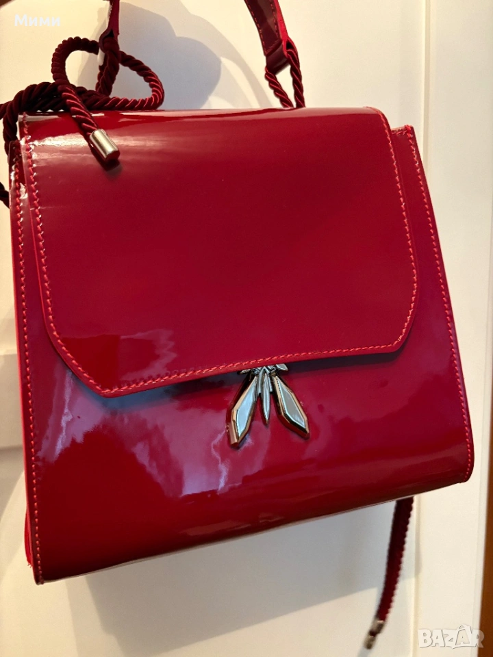 Кожена чанта Patrizia Pepe, снимка 1