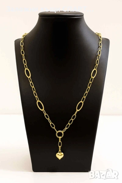 Златен ланец с висулка-6.01гр.  , снимка 1