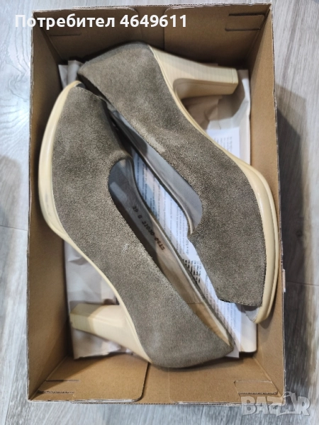 нови обувки, естествен велур, снимка 1