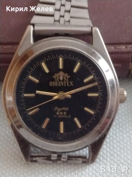 Модерен дизайн мъжки часовник OREINTEX CRISTAL 21 JEWELS стилен 41742, снимка 1