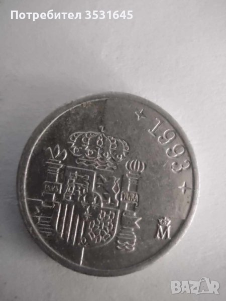 Лот Испански монети от 1 песета, снимка 1
