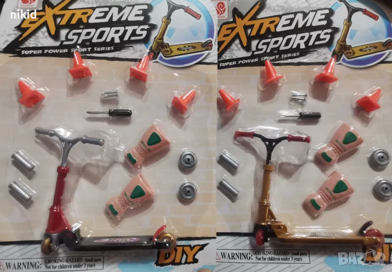 Мини Тротинетка за пръсти Фингърборд STREET extreme sports играчка, снимка 1