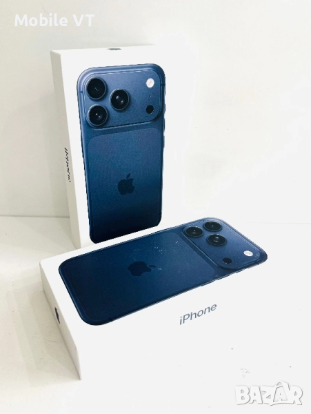НОВ! iPhone 17 Pro 256GB Deep Blue ГАРАНЦИЯ 24 Месеца!, снимка 1