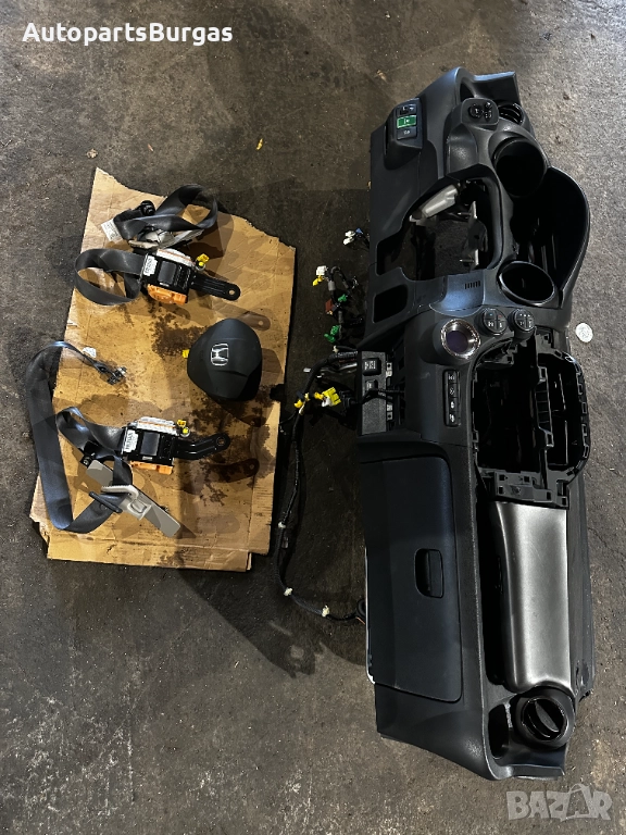 Табло с Airbag и колани за Honda Jazz 2008г-2015г, снимка 1