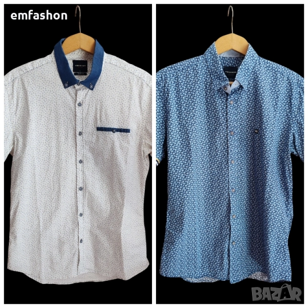 Мъжка риза "Teodor Slim Fit"- M, снимка 1