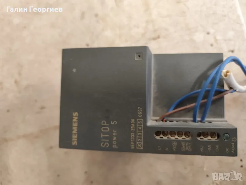 Захранване Siemens Sitop Power 5 24VDC 5A, снимка 1