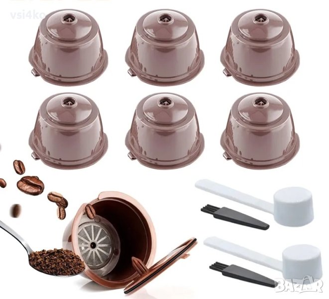 6 броя капсули за многократна употреба, снимка 1