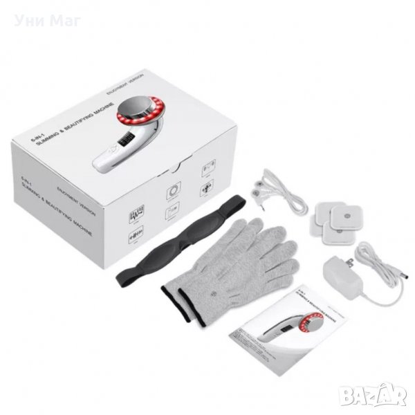 6 в 1 EMS ултразвуков масажор за кавитационна терапия за отслабване и целулит, снимка 1